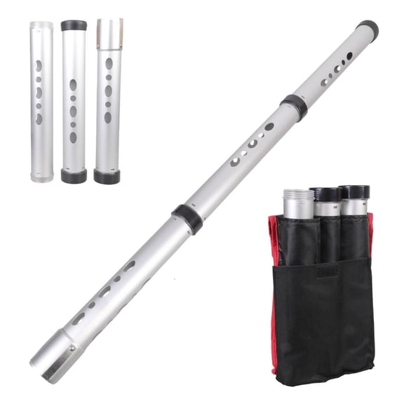 Tibvox High Efficiency Golf Ball Retrievers Features Head And Three Section Detachable Frame For Quick Retrieval