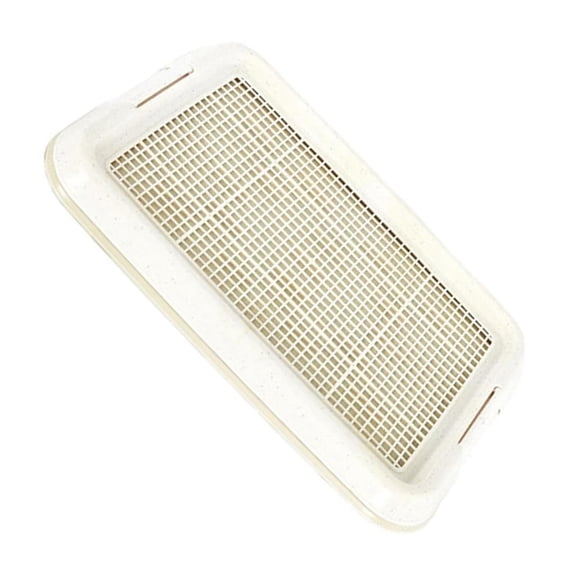 Tibvox Indoor Dog Potty Training Pad Toilet Training For Dogs Easy To Clean Durable Plastic Mesh Tray