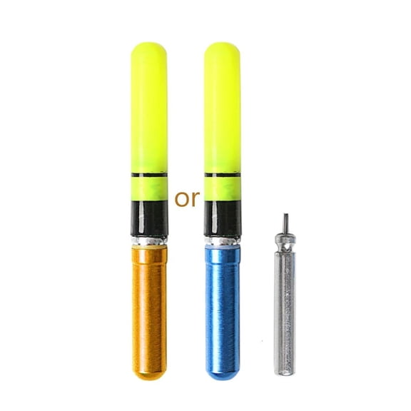 Tibvox LED Night Fishing Float Lights Stick Fishing Bobbers Battery Operated LED Float