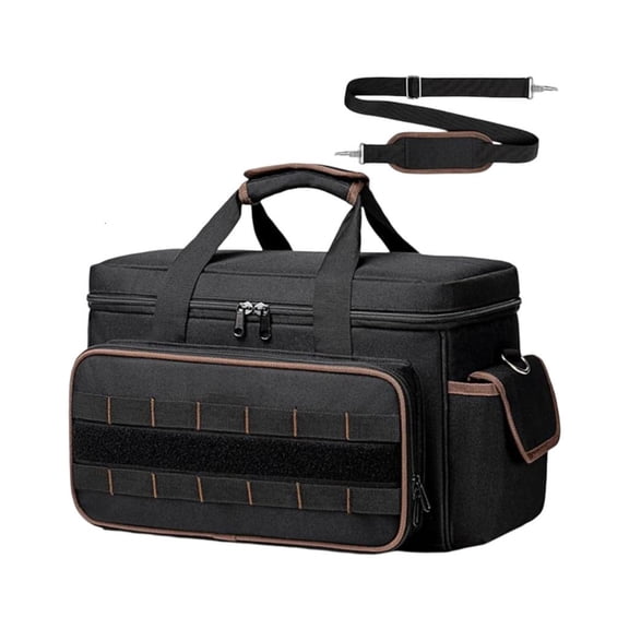 Tibvox Large Capacity Tool Bag Organizers with Divider and Outer Pocket Access Fit