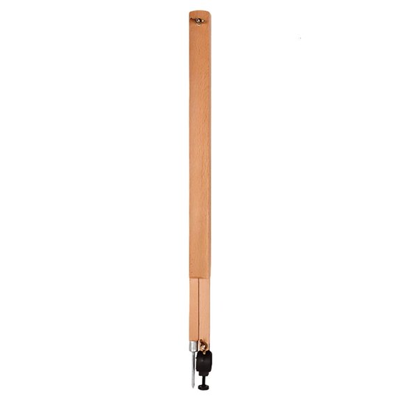 Tibvox Large Compass Math Teaching Aid Wood Compass Drawing Tool Geometry Tool For Education Drafting and Woodworking