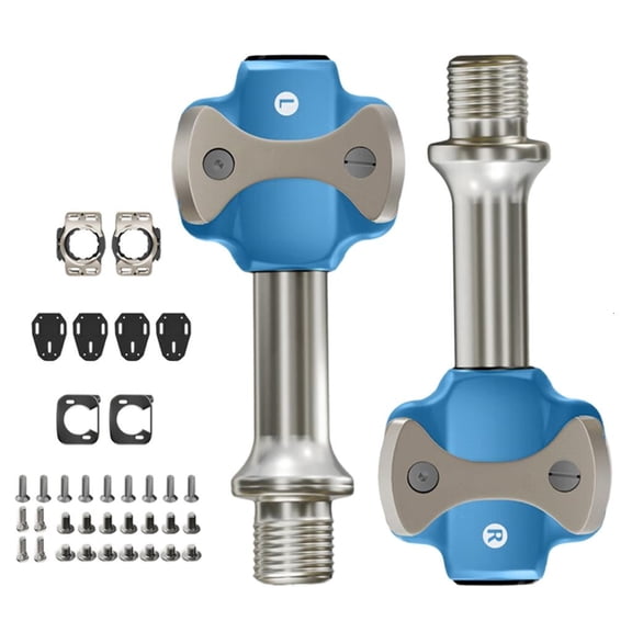 Tibvox Light Weight Aluminum Alloys Clipless Pedals For Enhances Cycling Efficiency
