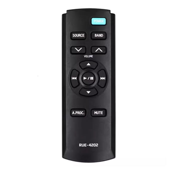 Tibvox Lightweight Remote for ALPINE Car Player RUE4202 Controller Comfortable Grip