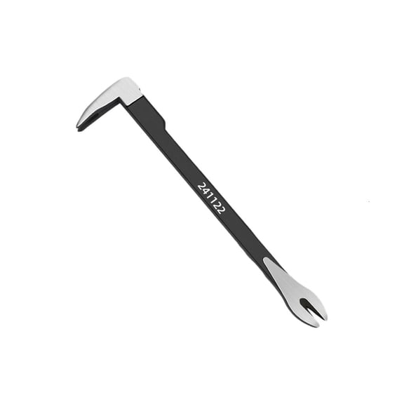 Tibvox Lightweight Skeletonized Steel Construction Pry Bar For Woodworking And Demolition Tasks