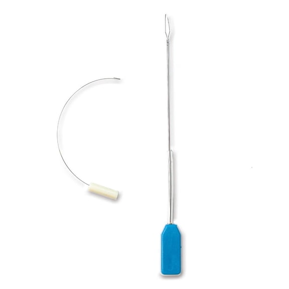 Tibvox Long Needle Threaders, Sewing Machine Threaders DIY Threading Tools
