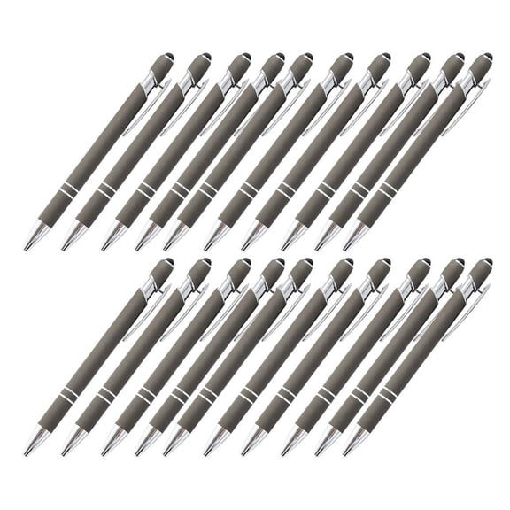 Tibvox Metal Ballpoint Pen with Touching Screen Pen Tip 1.0mm Write Smoohtly