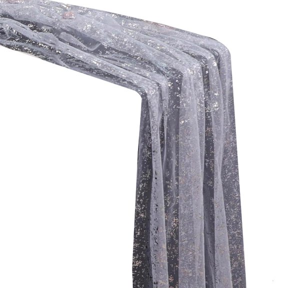 Tibvox Metallics Table Covering Heat Transfer Designs Washable Dining Room Accessory
