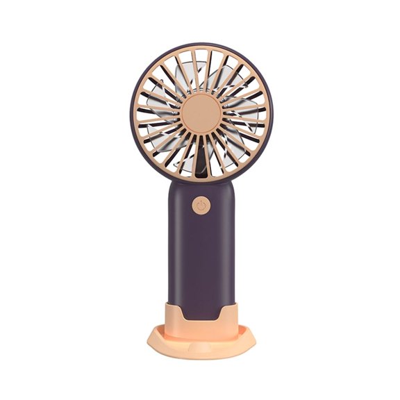 Tibvox Miniature Desk Fan Handheld Fan 3Speed, Suitable for Any Setting Cooling Fan