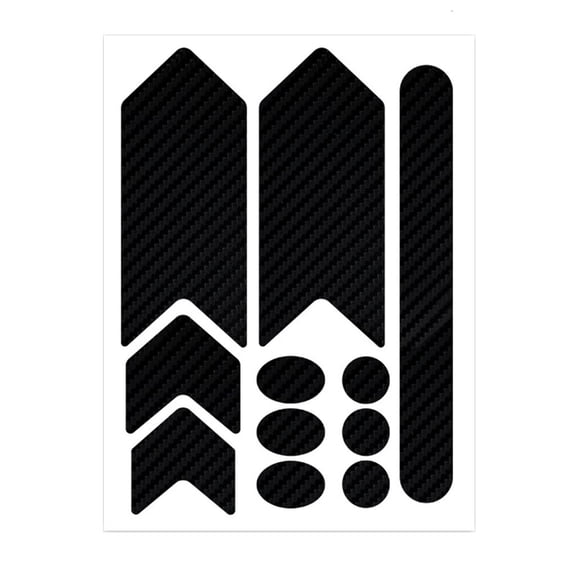 Tibvox Mountain Bike Frame Guard Bike Frame Protection Sticker Anti-scratch