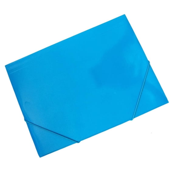 Tibvox Multipurpose Elastic Strap File Organizers A4 Size Portable Document Holders For School Office Efficiency