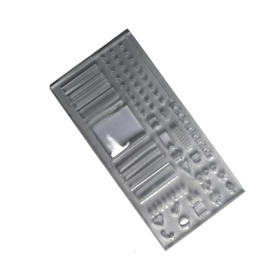Tibvox Multipurpose Plastic Calendar Stencil For Goals Schedules To Do Lists Featuring Easy Clean Surfaces And Grid Alignment