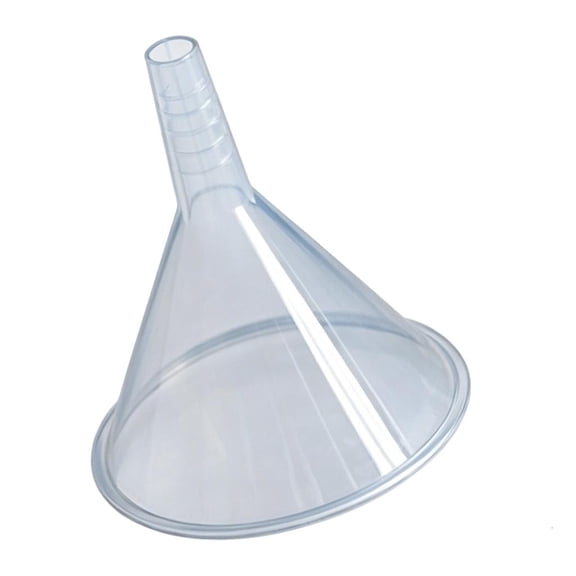 Tibvox Multipurpose Plastic Funnel Seamless Construction Great For DIY And Crafts