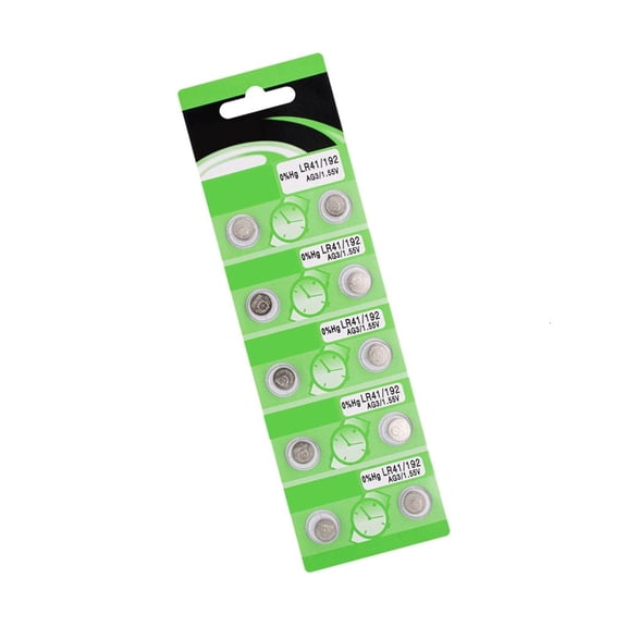 Tibvox Pack Of 10/20 AG3 LR41 Batteries AG3 Alkaline Button Cell Batteries LR41 Battery