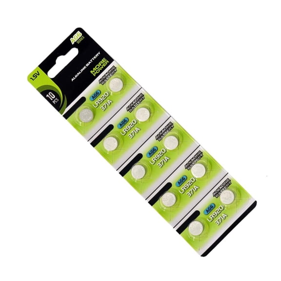 Tibvox Pack Of 10pcs/20pcs AG6/LR69 Button Cell Batteries 1.55V Alkaline Coin Cell Battery For Watches And Remotes Toy