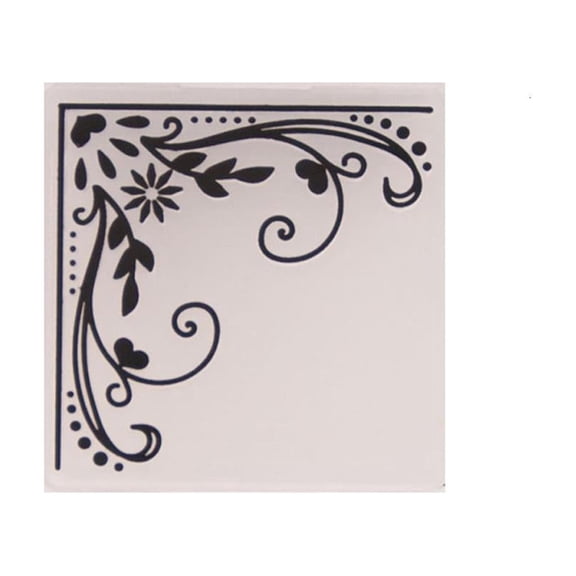Tibvox Plastic Embossing Folder DIY Craft Template Mold Stamp Stencils Making Tools