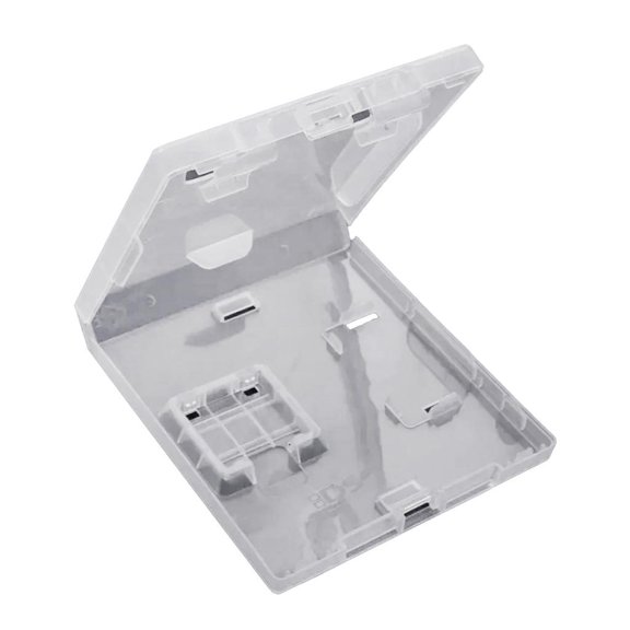Tibvox Plastic Game Cartridge Protector Shell Management Container Case For 3DS 2DS Devices Clear Storage Case Dustproof Design