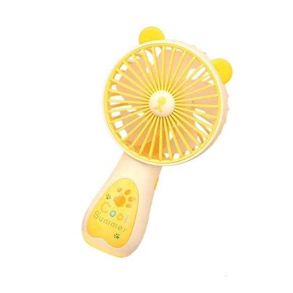 Tibvox Pocket Fan Handheld Powerful Mini Fan Air Blower 3 Speed Rechargeable Fan