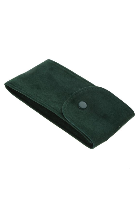 Tibvox Portable Velvet Watch Pouch Travel Cases Single Watch Storage Bag Scratch-proof