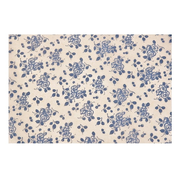 Tibvox Pottery Ceramics Clay Transfer Paper Multipurpose Underglaze Colorful Flower
