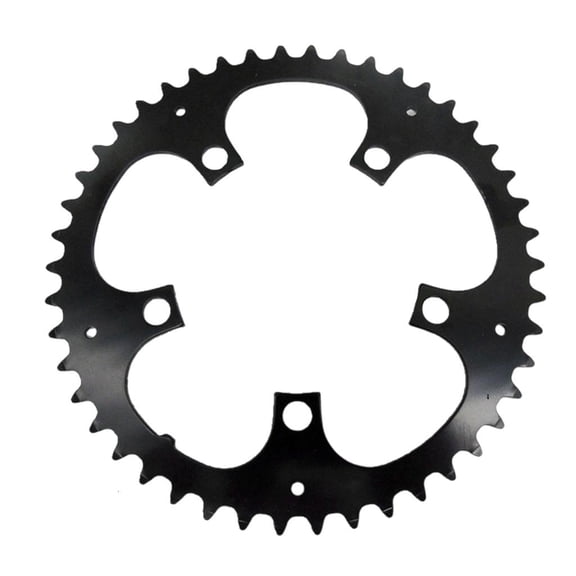 Tibvox Powerful Aluminum Cycle Crankset 46T Consistent Most Models Easy Installation In Ticks
