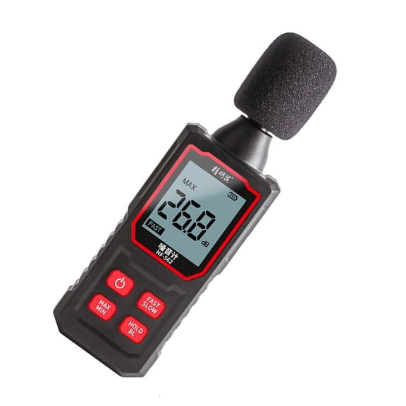 Tibvox Professional Sound Level Meter High Accuracy for Precise Decibel Measurement & Noise Analysis for Home Industry Durable