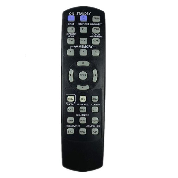 Tibvox Projector Remote Control For HC3800U HC3200U HC4900 Instantly Use After Battery Installation Ergonomic