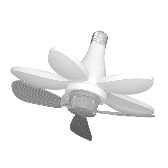Tibvox Quiet Operations Ceiling Fan With Integrated LED Light For Living Room Bedrooms