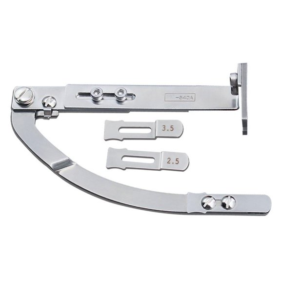 Tibvox Quilting Guide Adjustable Collar Binding Attachment Sewing Machine Accessories