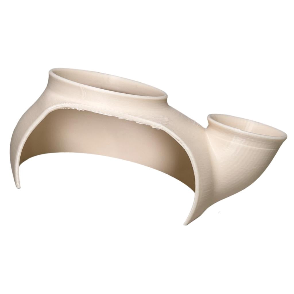 Tibvox Realistic Pot Shape Aquarium Decors Shelter Cave House For Fish ...