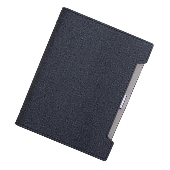 Tibvox Refillable Hardcover Journal With 6 Rings Leather Binder Covers for Writing