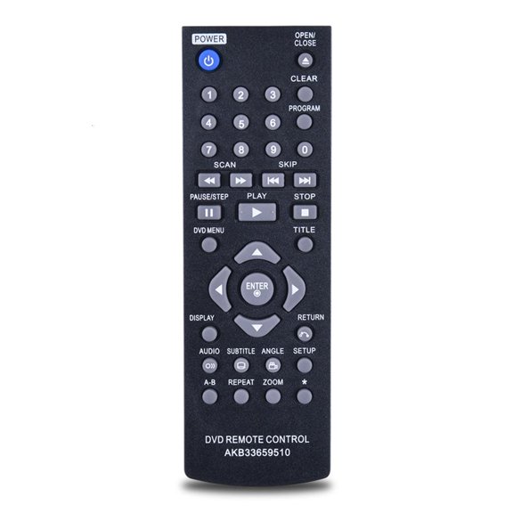 Tibvox Remote Control for DVD Player, AKB33659510 DVD Player Controller Replacement