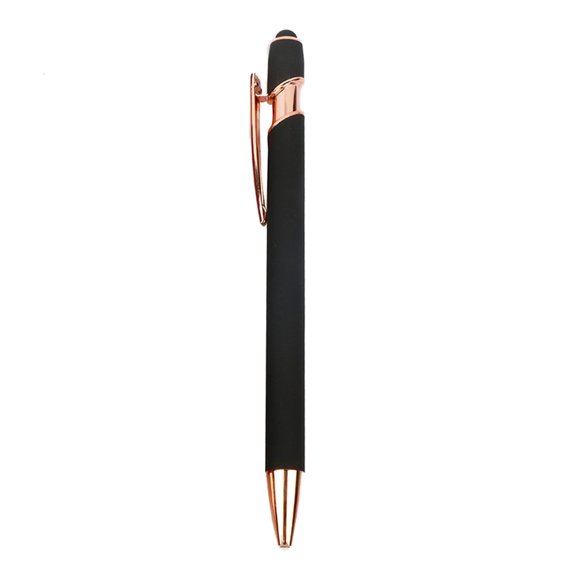 Tibvox Retractable Ballpoint Pen Metal Business Signing Pen Write Smoothly 0.7MM