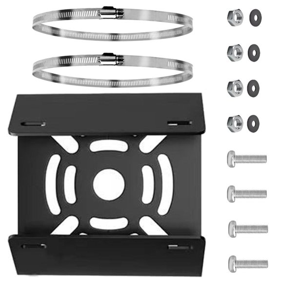 Tibvox Rustproof Mounting For Security Cameras Easy Installation Adjustable Clamp Steel Material