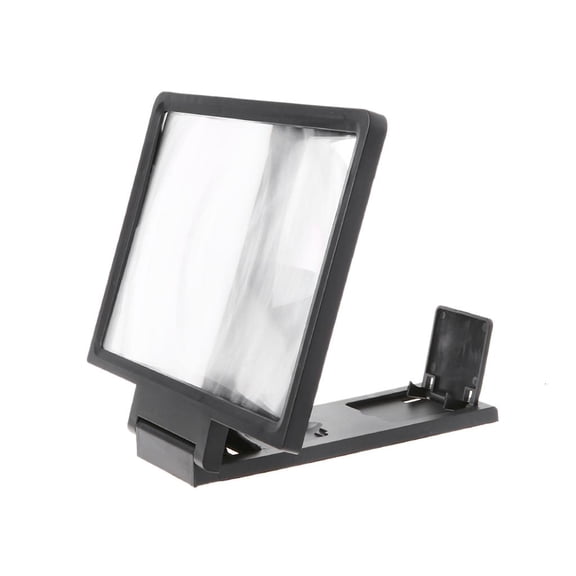 Tibvox Screen Magnifier 3D Phone Amplifier Eye Protective with Portable Stand