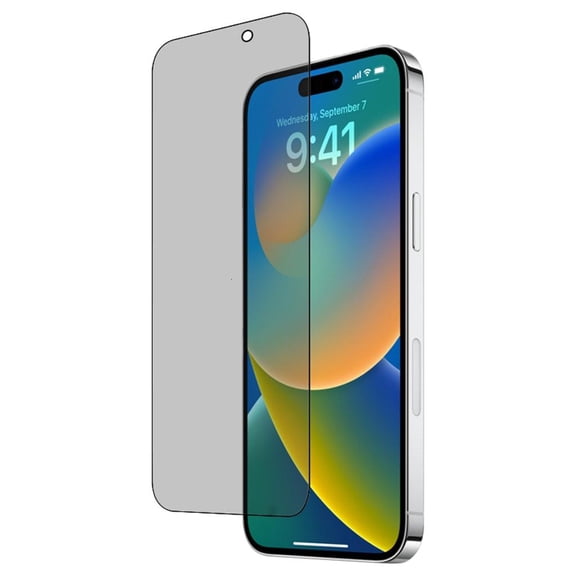 Tibvox Shatterproof Protective Film Privacy Screen Protector for Phone 15 Tempered Glass Film Mobile Phone Full Screen Film
