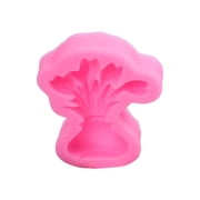 Tibvox Silcone Fondant Moulds Flower Shaped Silicone Baking Molds Kitchen Baking Tools