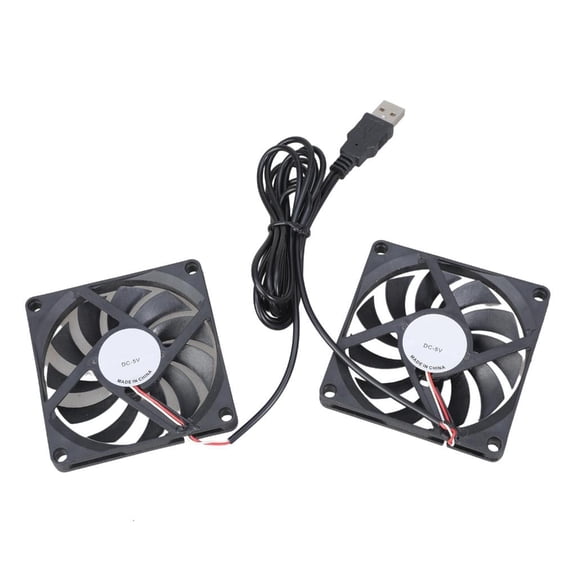 Tibvox Silents 24DBA 1900RPM Computer Cooling Fan 95cm Cable For Electronics Ventilation System