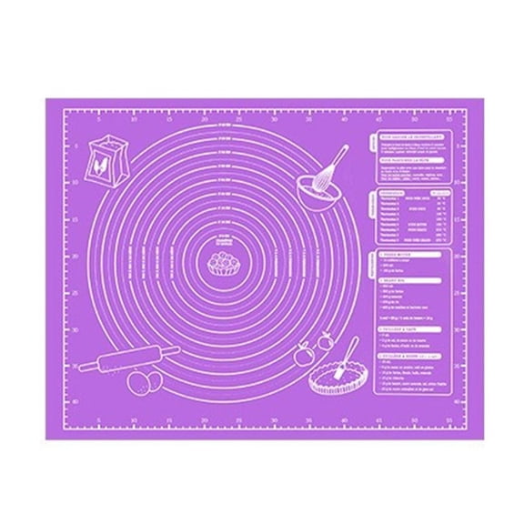 Tibvox Slip Proof Heat Resistant Kitchen Pad Silicone Texture for Cooking and Baking