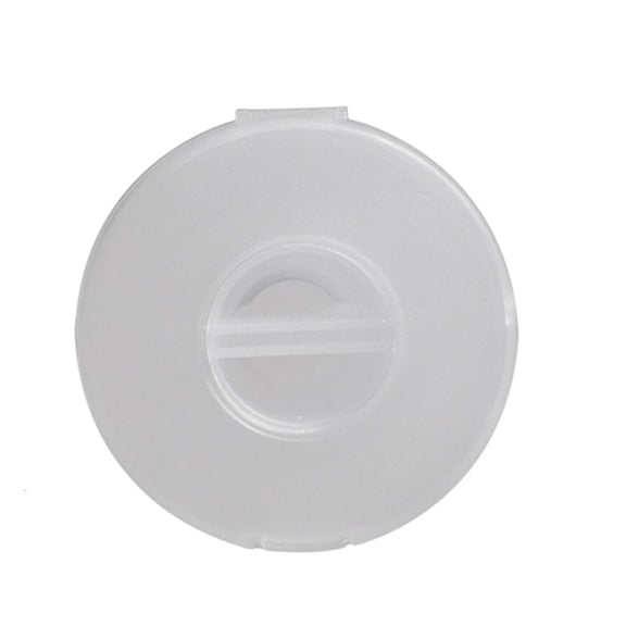 Tibvox Small Portable Round Rotatable Wire Organizer Data USB Cable Storage Winder Box