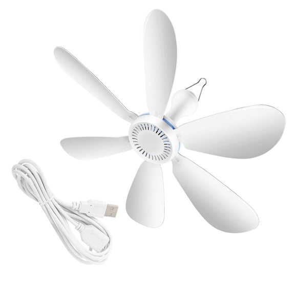 Tibvox Small USB Personals Hanging Fan For Bunk Bed Worksites With Silents Operation