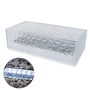 Tibvox Solar Brick Lights Ice Cube Landscape Light for Garden Yard Lawn Walkway Decor