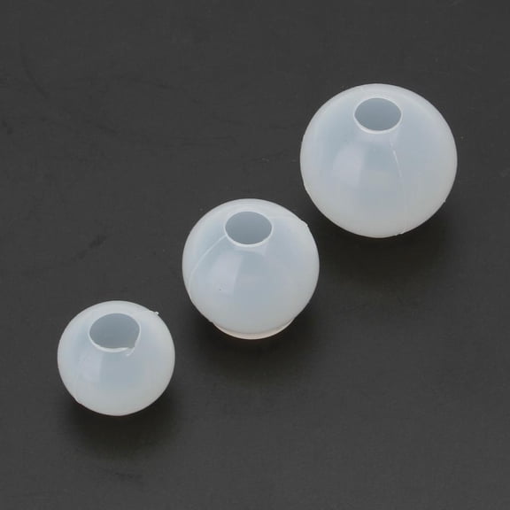 Tibvox Sphere Silicone Mold for Epoxy Homemade Soap Molds Resin Casting Bomb Mold