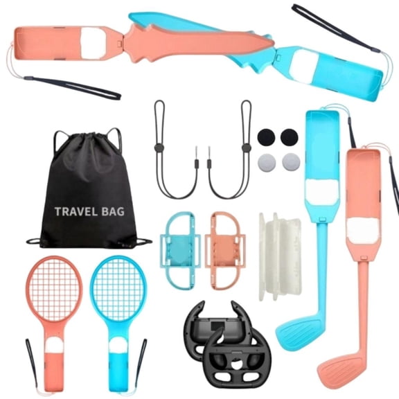 Tibvox Sports Accessories Set Bundle Game Pack Gaming Accessory for NS2 Console