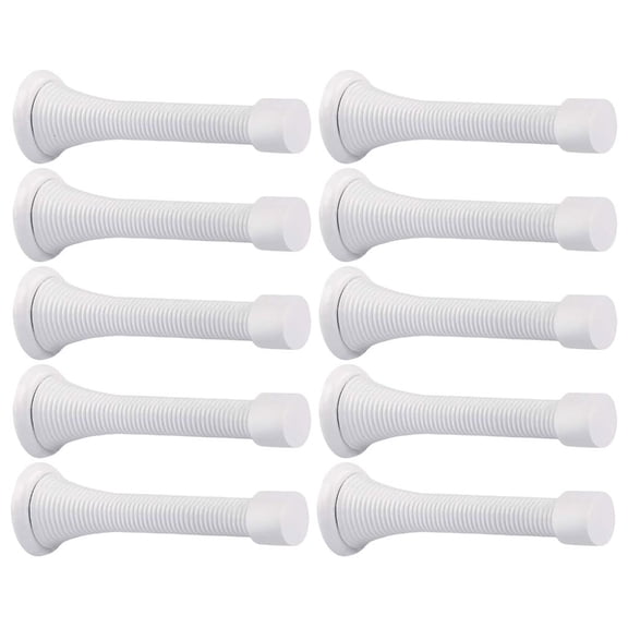 Tibvox Spring Loaded Door Stops set Door Stoppers Prevent Sudden Cosures Easy Operate