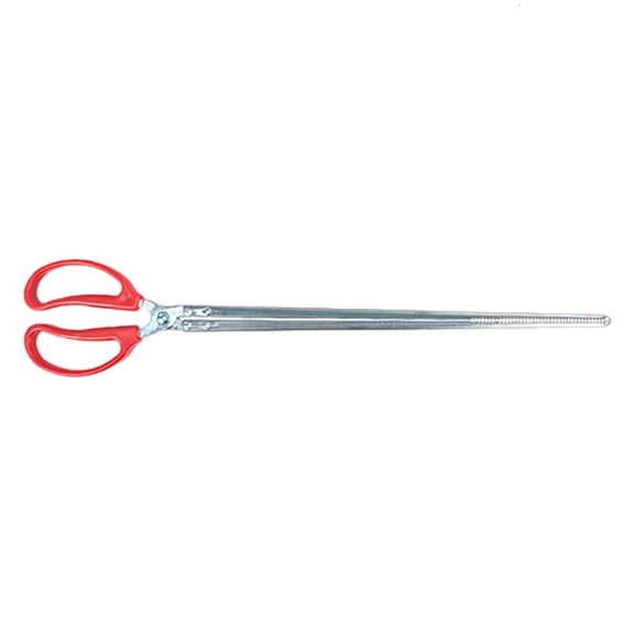 Tibvox Stainless Steel Tongs for Gripping Fish Seafood Garbage Clip with Long Handle