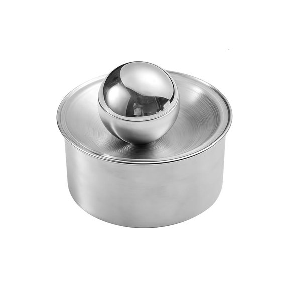 Tibvox Stainless Steels Dumpling Wrapper Press Tool For Homemade Cooking Kitchen Gadget