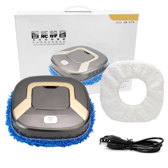 Tibvox Sweeping Domestic Robot Wet and Dry Floor Dust Collector Charging Mop Machine