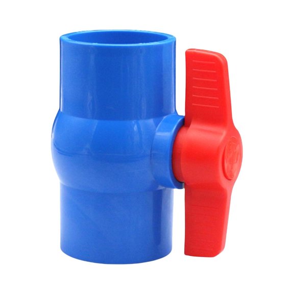 Tibvox Temperature Resistant PVC Valves Manual Right Turn Valves Simple Installs