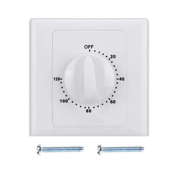 Tibvox Time Switches Sockets Countdown Timer Auto Power-off Mechanical Time Switches