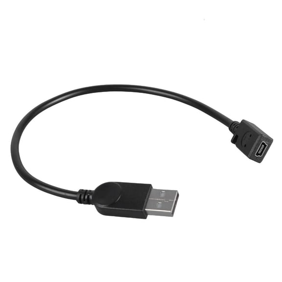 Tibvox USB 2.0 to Mini USB 5Pin Cable Charging USB 2.0 Male to Mini USB 5Pin Female 480Mbps Data Transfer Cable for Phone